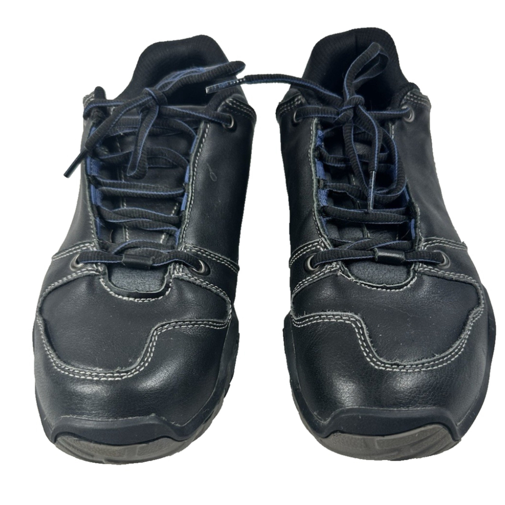 KURU Kruzr II Hiking Shoes Trail Walking Sneakers Women Size 8.5 Black Leather
